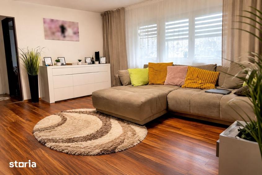 Apartament cu 2 camere semidecomandat, mobilat în Est