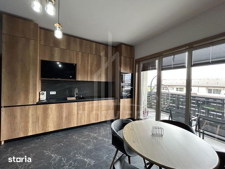 Apartament cu 3 camere, mobilat în Sub Arini
