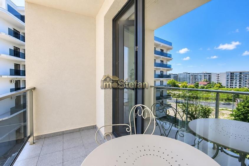 Apartament cu 2 camere semidecomandat în Năvodari