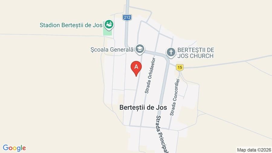 Teren Construcții intravilan de 90000 mp, în Berteștii de Jos