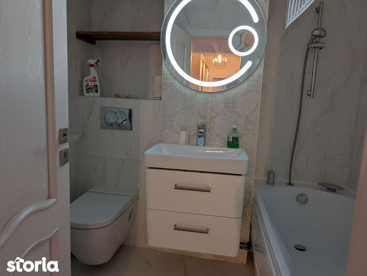 Renovat, 2 camere decomandate - 64 mp , etaj intermediar, Nord - 9