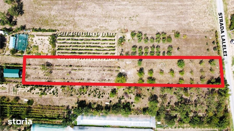 Teren de 1320 mp, în Burdea