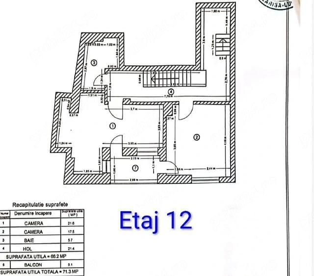 Apartament cu 5 camere decomandat în Parcul Carol