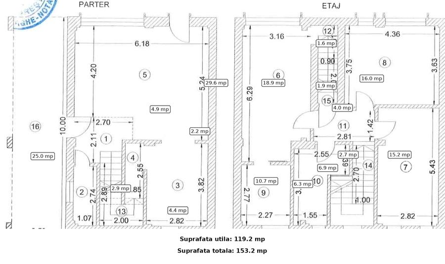 Duplex cu 4 camere cu Canalizare în Iancu Nicolae