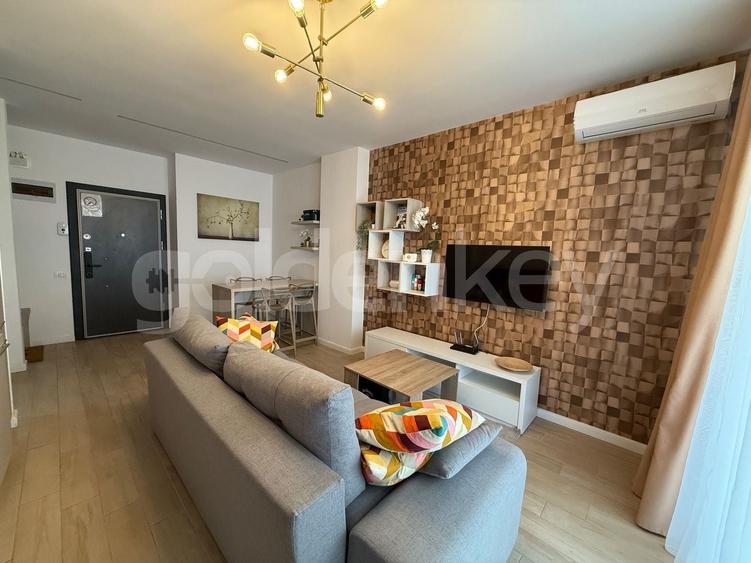 Apartament cu 2 camere semidecomandat, mobilat în Nord — fotografia 1