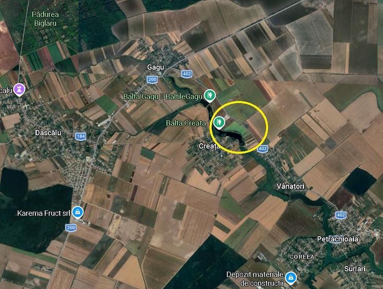 Teren Construcții intravilan de 15100 mp, în Afumați