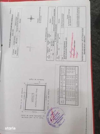 Teren de 250 mp, în Brănești