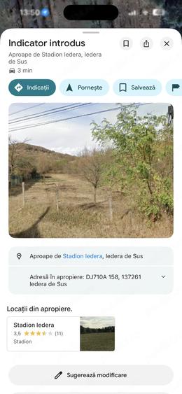 Teren de 3329 mp, în Iedera