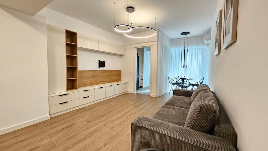 Apartament cu 2 camere, mobilat în Lujerului