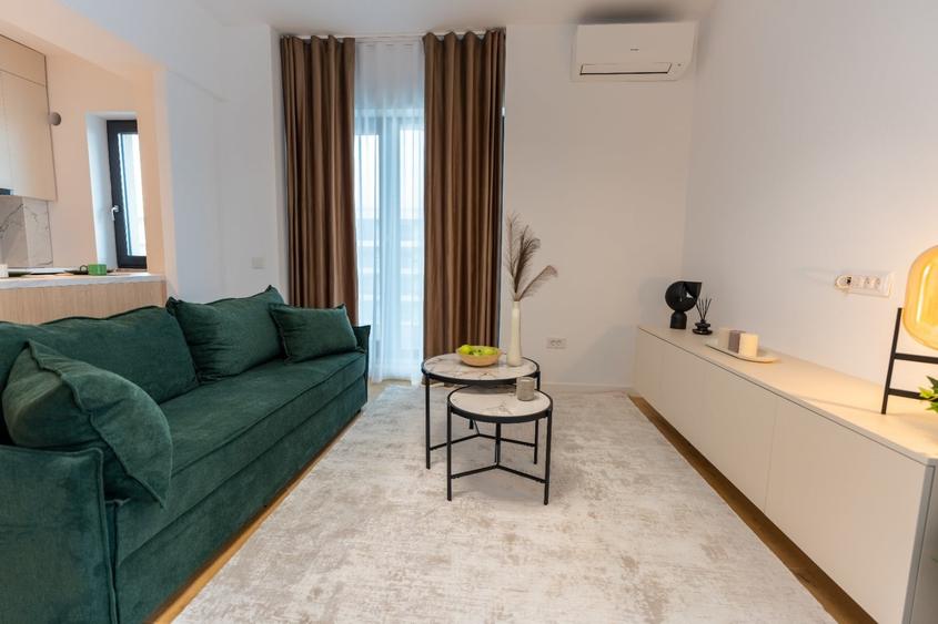 Apartament cu 2 camere decomandat, mobilat în Pipera