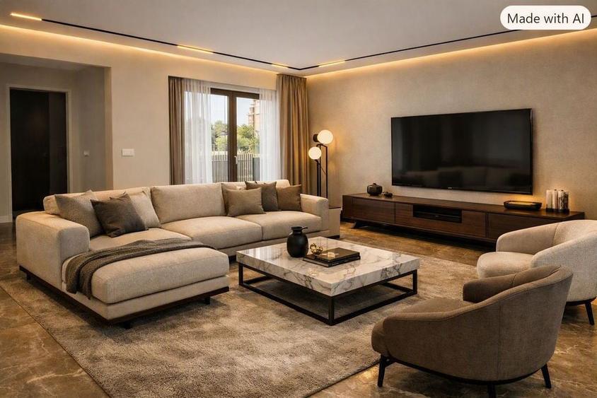 Apartament cu 2 camere decomandat în Băneasa
