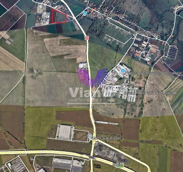 Teren Construcții intravilan de 12800 mp, în Nord