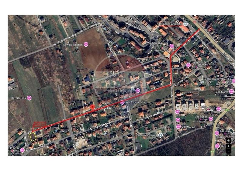 Teren Construcții intravilan de 890 mp, în Sânmartin