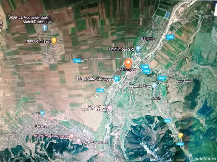 Teren de 2400 mp, în Central