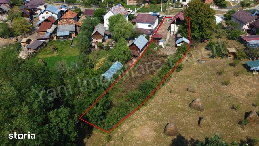 Casă cu 3 camere cu Teren 1112 Mp în Valea Iașului