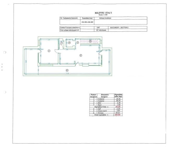 Casă individuală cu 13 camere cu Canalizare în Cotroceni