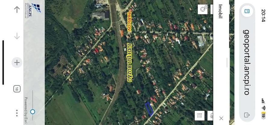 Teren de 790 mp, în Pârscov