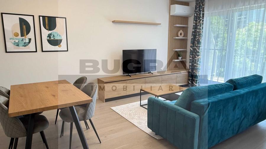 Apartament cu 2 camere semidecomandat în Central