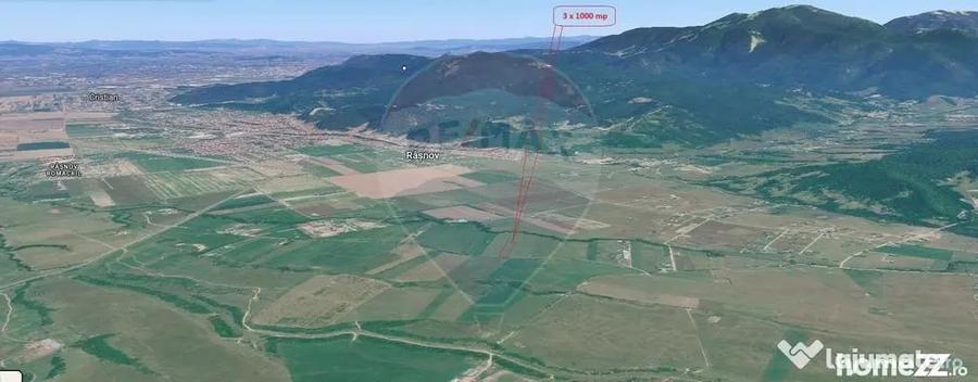 Teren 3000mp de vanzare in Ra?nov / Panicel - Rasnov (Brasov) - 1