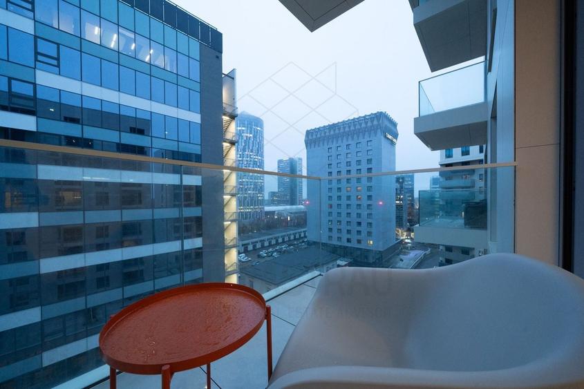 Apartament cu 2 camere semidecomandat, mobilat în Barbu Văcărescu
