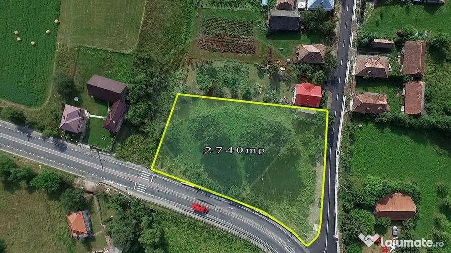 Teren 2,740mp Paniceni / Strada Principala - 4