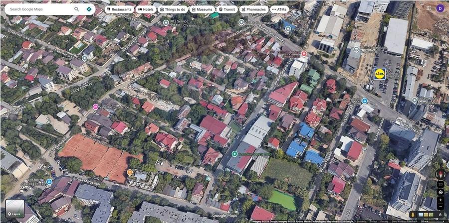 Teren Construcții intravilan de 1928 mp, în Militari