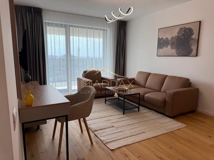 Apartament cu 2 camere semidecomandat, mobilat în Aviației