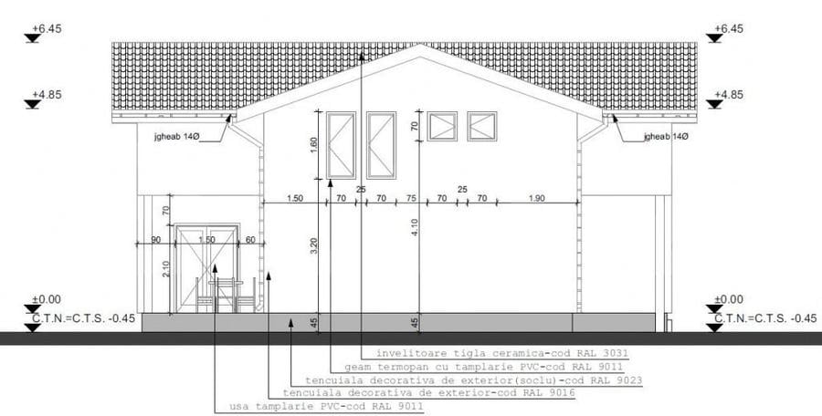 Casa individuala, St= 460mp, Su-145.26 mp, 5 camere, Giroc - 6