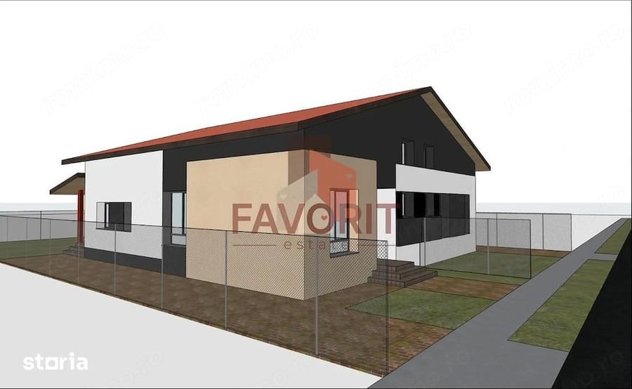 Casă cu 3 camere cu Teren 300 Mp în Săcălaz