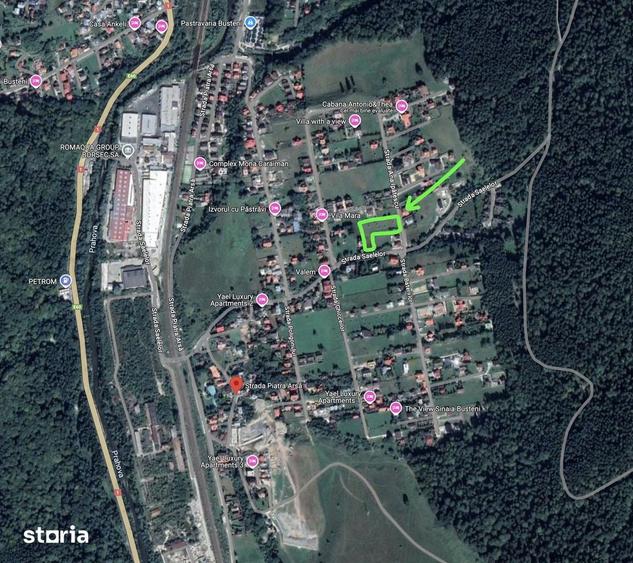 Teren de 2676 mp, în Piatra Arsă