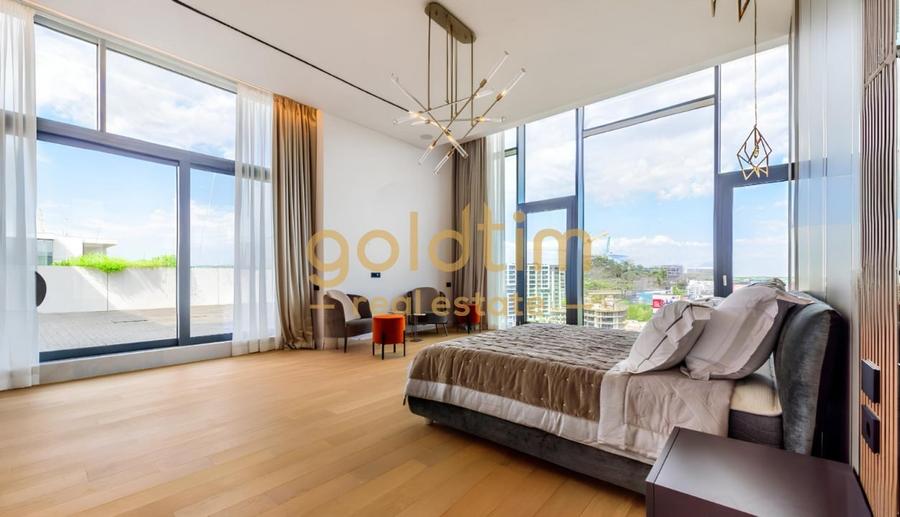 Apartament cu 4 camere semidecomandat, mobilat în Herăstrău