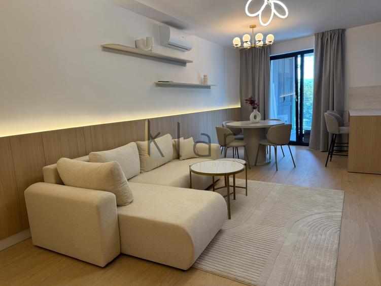 Apartament cu 2 camere semidecomandat, mobilat în Mărăști