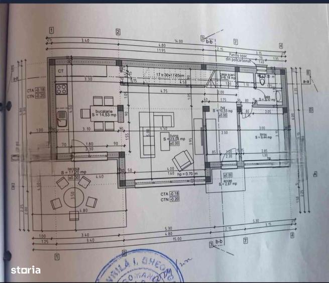 Casă cu 4 camere în Preajba