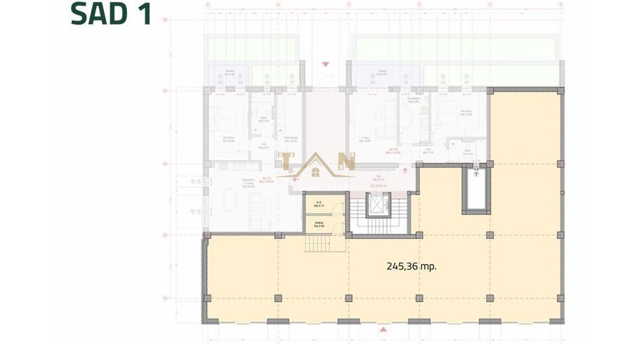 Spațiu comercial, de 295.22 mp, în Circumvalațiunii