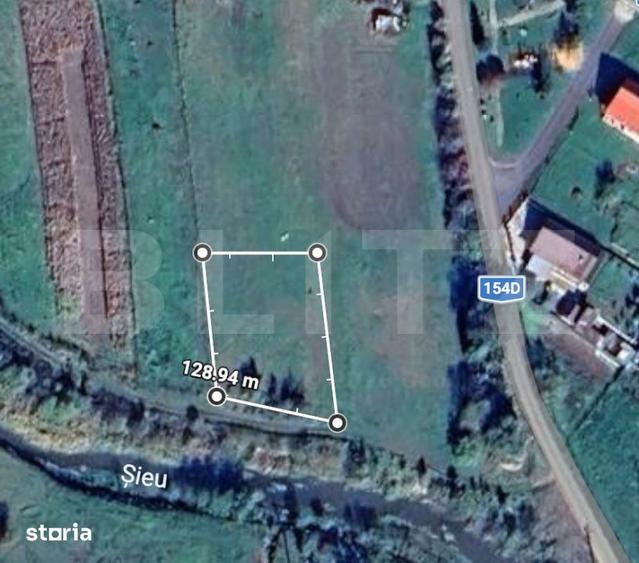 Teren de 1000 mp, în Mărișelu