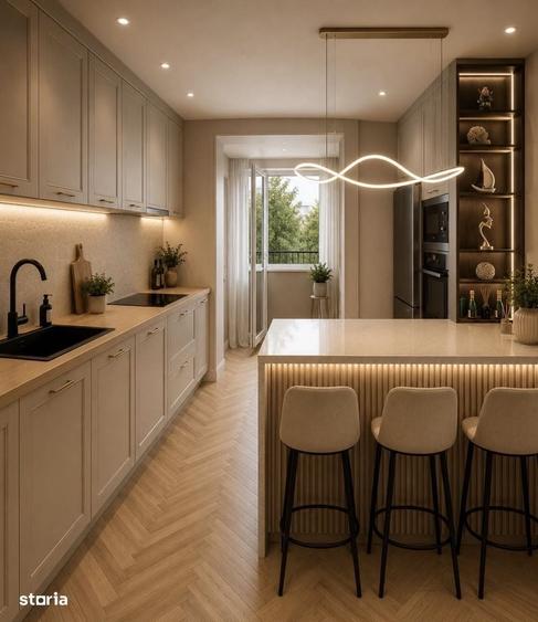 Apartament cu 3 camere în Central