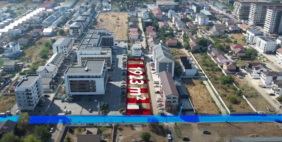 Teren Construcții intravilan de 1923 mp, în Prelungirea Ghencea