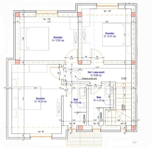 Casa noua P+1 Valea Voievozilor, Gura Vaii, 112 mp utili, 400 mp teren! a - 2