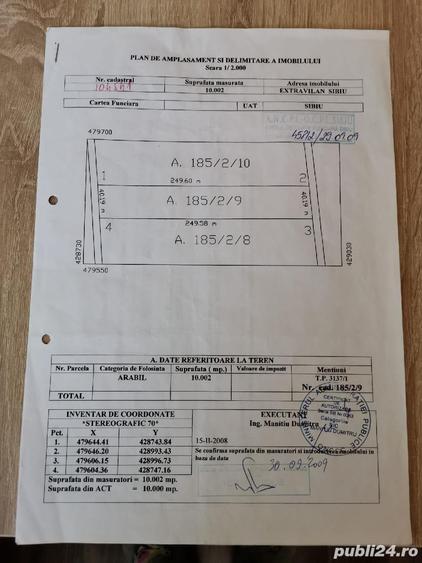 Teren în Central