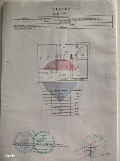 Apartament cu 2 camere decomandat,mobilat si utilat.Militari/Chiajna. - 8