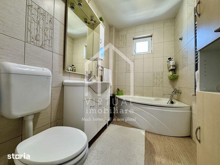 Apartament cu 3 camere, mobilat în Turnișor