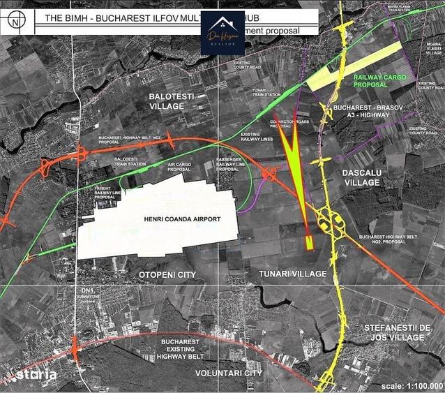 Teren Intravilan | Tunari 8,16 Ha | Nod A0-A3 | Terminal 2 Otopeni - 5