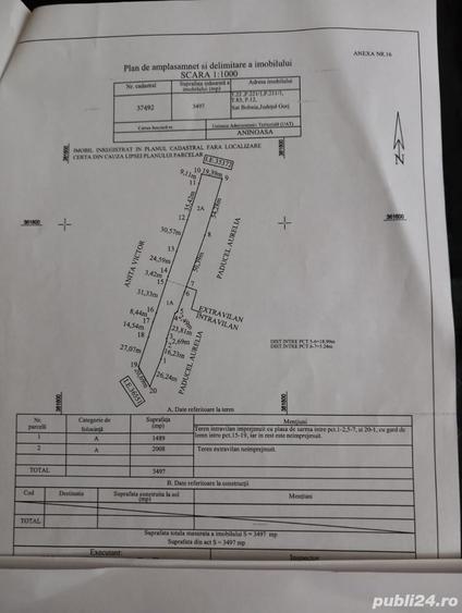 Teren de 10351 mp, în Aninoasa