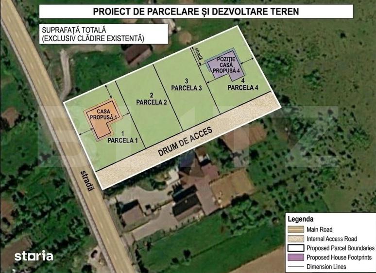 Teren de 1200 mp, în Șieu
