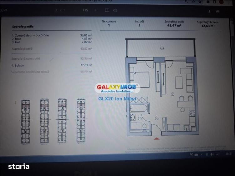Vanzare apartamente tip studio zona Pipera proiect nou! - 1