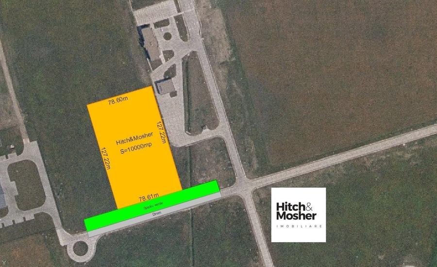 Teren Construcții intravilan de 10000 mp, în Torontalului