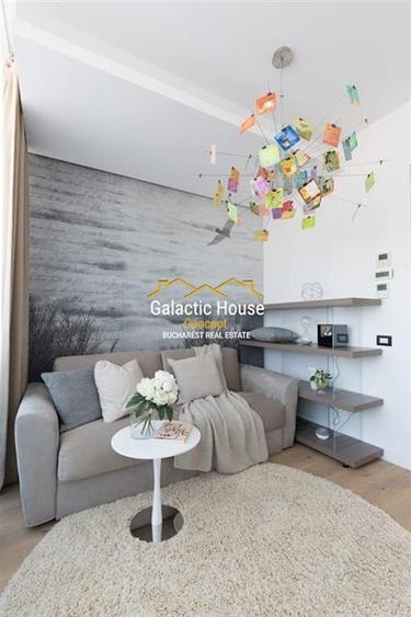 Apartament cu 4 camere decomandat, mobilat în Herăstrău