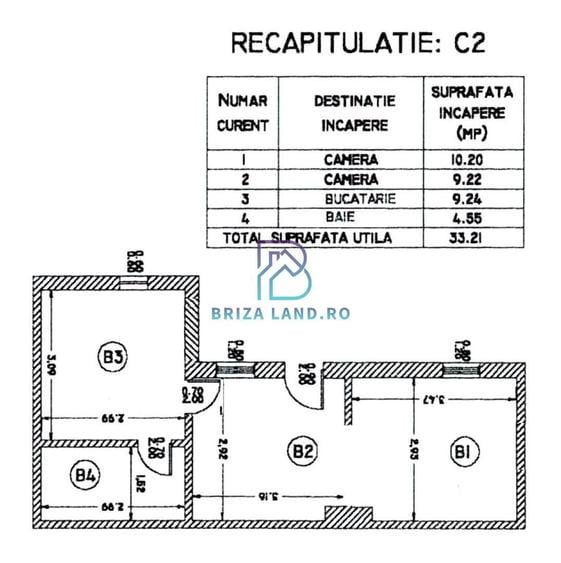 Ion Mihalache, Chibrit, casa 2 corpuri, 6 camere, 2 bai, teren 280.5mp - 20