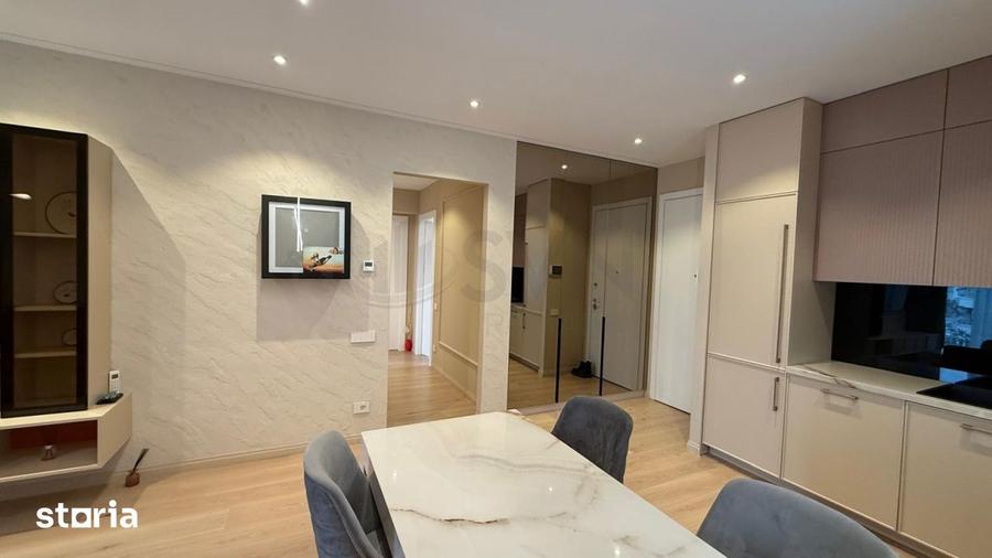Apartament cu 3 camere, mobilat în Nord
