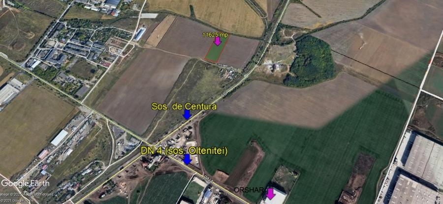 Teren Construcții intravilan de 11650 mp, în Central